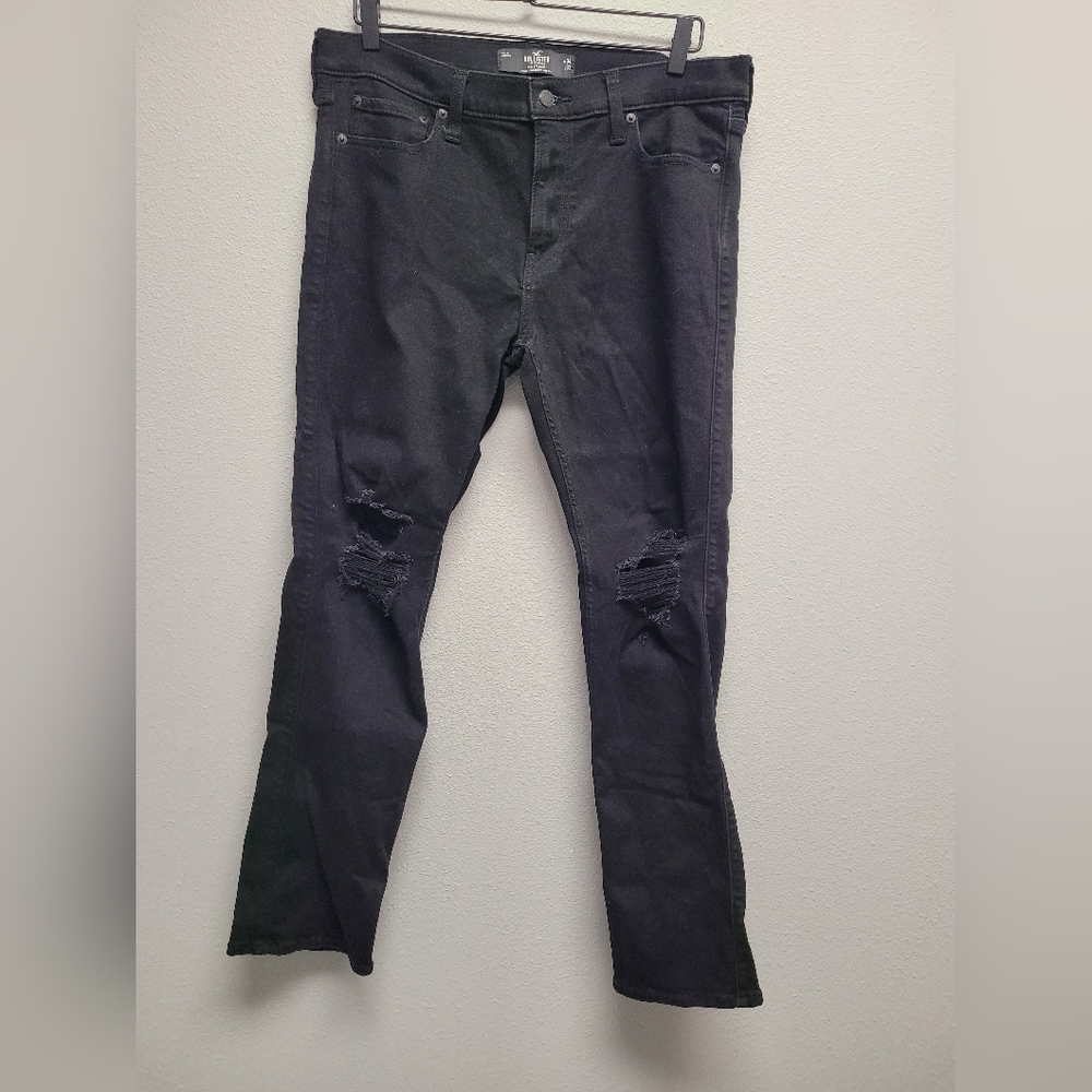 Men's Hollister‎ Slim Straight Distressed Jeans Size 34